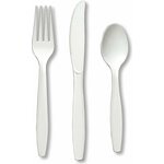 Technology
plastic premium cutlery white assorted