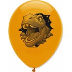 Dino Blast Latex Balloons 2 Sided Print