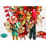 Foil balloon Candy, 35cm, red