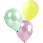 Pastel balloons 12 inch, 16pk