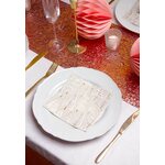 Luxe pink glitter table runner, 1.8m