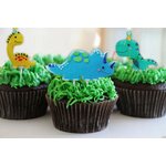 Dino party kakkukynttilät