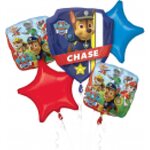 Bouquet "Paw Patrol  " 5 Foil Balloons, P75, packed