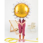 Foil balloon Sun, 90 cm, mix
