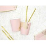 Cups Leaves, light pink, 220ml
