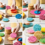 Decora 3	PCS	SET	WONDER	SUPER	PLASTIC	COOKIE	CUTTER	AND	MARKERS