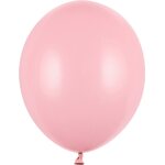 Strong Balloons 30cm, Pastel Baby Pink: 1pkt/10pc.