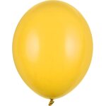 Strong Balloons 30cm, Pastel Honey Yellow: 1pkt/10pc.