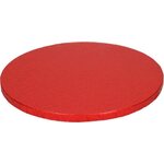 FunCakes Cake Drum Round Ø30,5 cm -Red