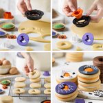 Decora FILLED COOKIES HALLOWEEN CUTTERS SET OF 4
