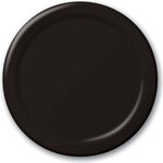 Paper Dinner Plates Black Velvet