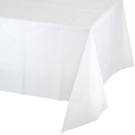 Plastic Tablecover White