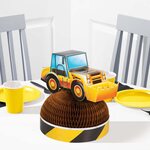 Construction Party Centerpiece 3D Truck Shaped Dirt Pile
