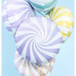 Foil Balloon Candy, 35cm, light lilac