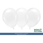 Eco Balloons 30 cm, crystal clear: 1pkt/100pc.