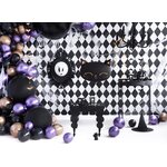 Muotofoliopallo musta kissa, 48 x 36 cm