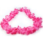 Hawaiian necklace, pink, 1m