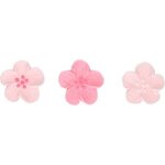 FunCakes Sugar Decorations Flower Mix Pink Set/24
