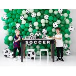 Balloons 30cm, Football, Pure White