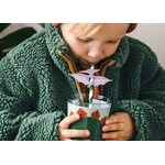 Cup sleeves Dinosaur, mix 1pkt/6pc.
