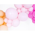 Strong Balloons 23cm, Pastel Pale Pink 1pkt/100pc.