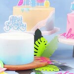 PME Candle Topper - Blue Sparkly Birthday Candle