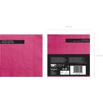 Napkins, 3 layers, dark pink, 33x33cm: 1pkt/20pc.