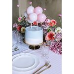 Balloon cake topper, pink, 29 cm