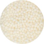 FunCakes Soft Pearls Medium White 60 g