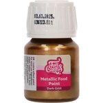 FunCakes Metallic Food Paint Dark Gold 30 ml