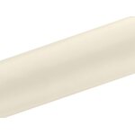 Satin Plain, cream, 0.16 x 9m