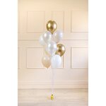 Latex balloons set, mix: 1pkt/10pc.