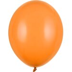 Strong Balloons 30cm, Pastel Mandarin Orange: 1pkt/10pc.