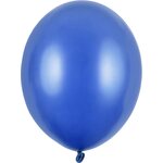 Strong Balloons 30cm, Metallic Blue: 1pkt/10pc.