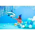 Glossy Balloons 30cm, blue: 1pkt/10pc.