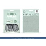 Eco Balloons 30cm pastel, grey: 1pkt/10pc.