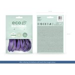 Eco-ilmapallo 30 cm lavender 10 kpl/pkt