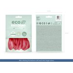 Eco Balloons 30cm pastel, light red: 1pkt/10pc.