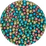 FunCakes FunCakes Crispy Choco Pearls - Metallic Harlequin 60g