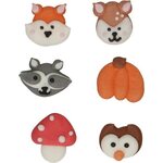 FunCakes FunCakes Sugar Decorations Forest Animals Set/8