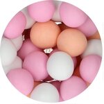 FunCakes FunCakes Choco Crispy Balls – Peachy Pink 130g