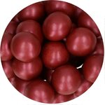 FunCakes FunCakes Choco Crispy Balls - Shiny Bordeaux 130g