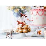 Cupcake toppers - Horses, 13 cm, mix 1pkt/6pc.