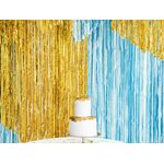 Party curtain, blue, 90x250cm