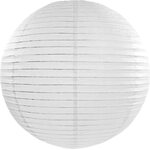 Paper lantern, white, 25cm