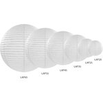 Paper lantern, white, 35cm