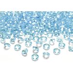 Diamond confetti, turquoise, 12mm 1pkt/100pc.