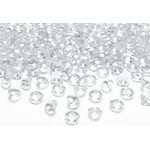 Diamond confetti, colourless, 12mm 1pkt/100pc.