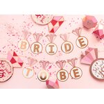 Banner Rings ''Bride to be'', mix, 2.5 m