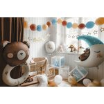 Foil balloon Teddy bear on the moon, 80x98 cm, mix